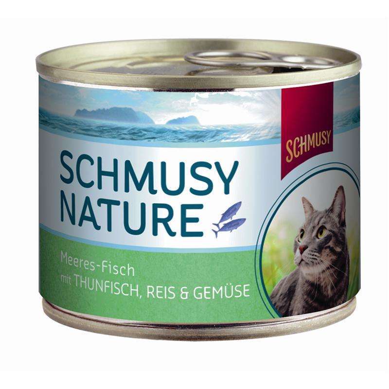 Schmusy Nature Meeres - Fisch Thun + Reis & Gemüse
