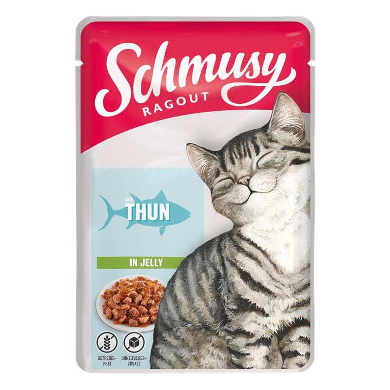 Schmusy Ragout mit Thunfisch in Jelly