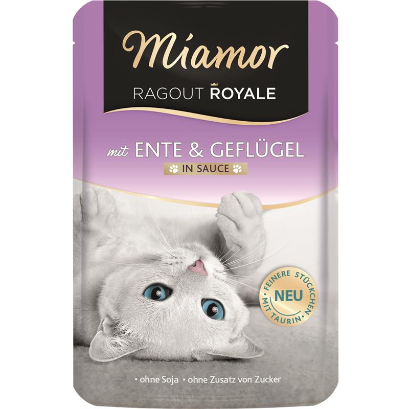 Miamor Ragout Royale in Soße - Ente & Geflügel