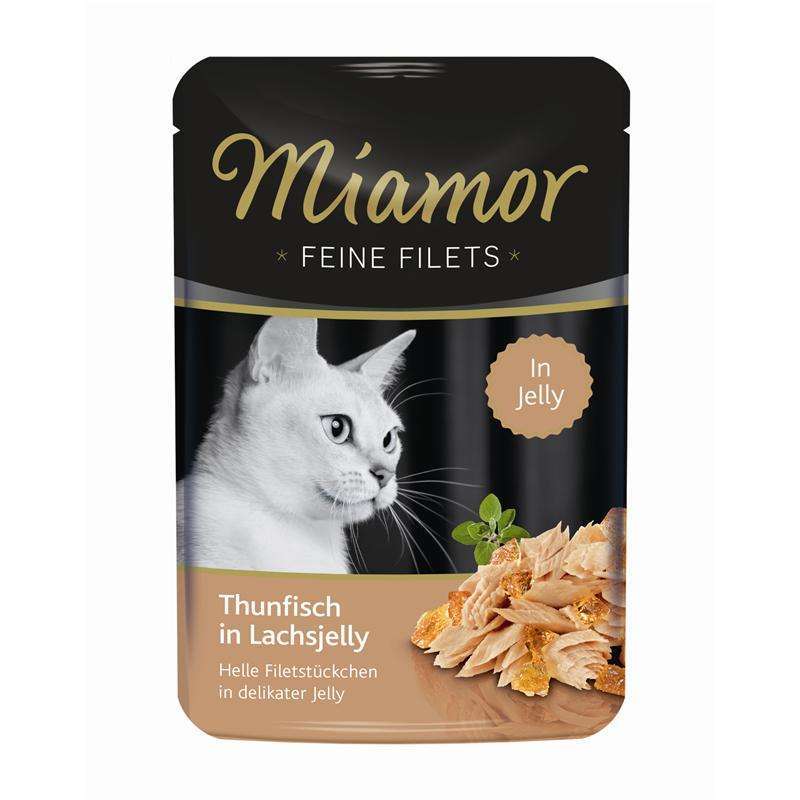 Miamor Feine Filets PB Thunfisch in Lachsjelly