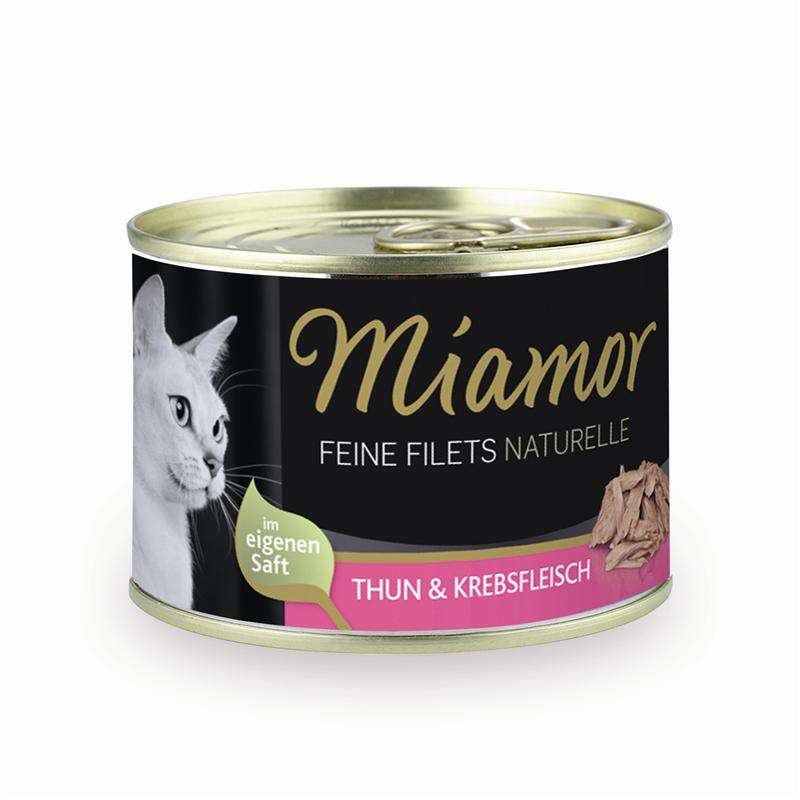 Miamor Feine Filets Naturelle Thunfisch & Krebsfleisch