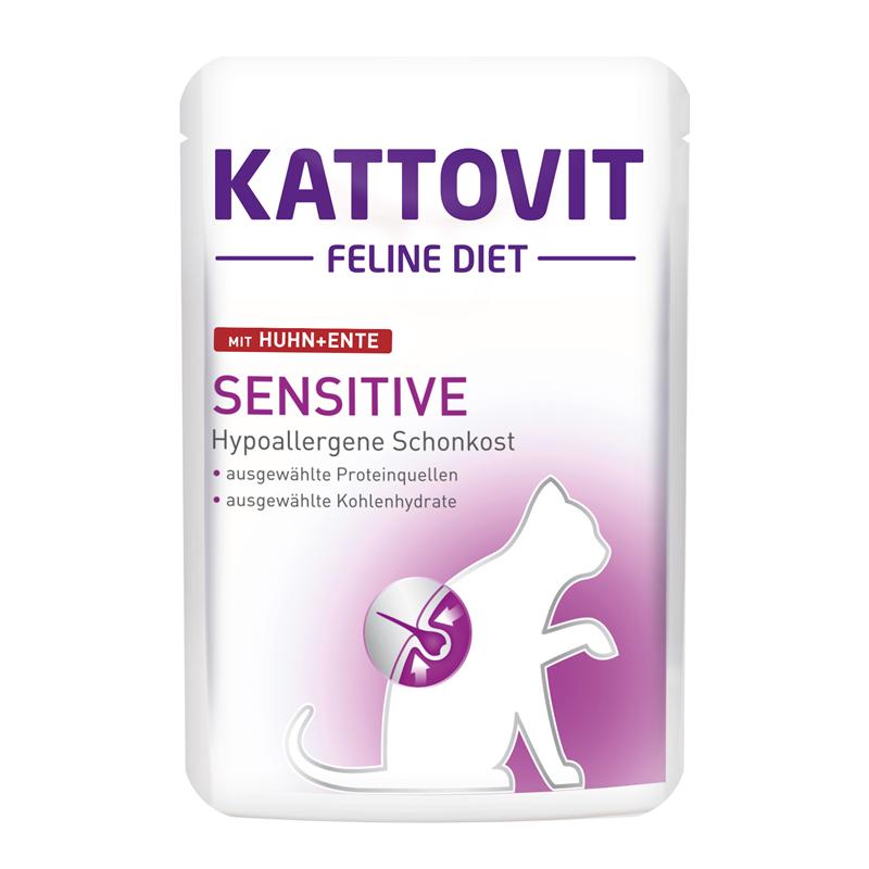 Kattovit Feline Diet Sensitive Huhn + Ente