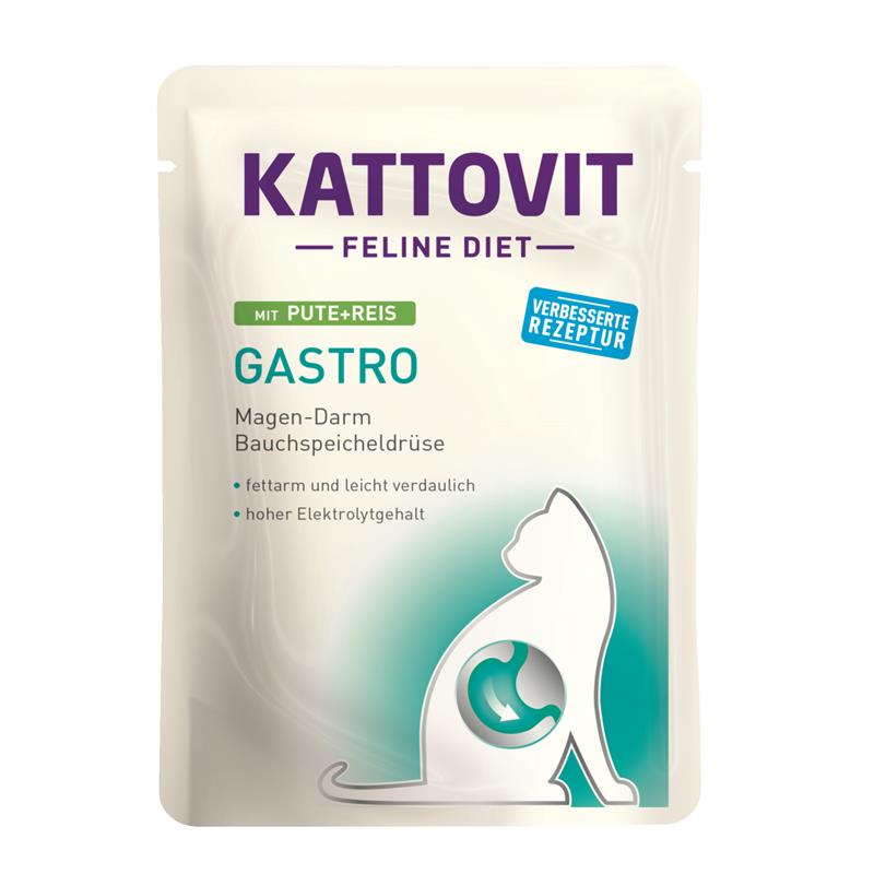 Kattovit PB Feline Diet Gastro Pute & Reis