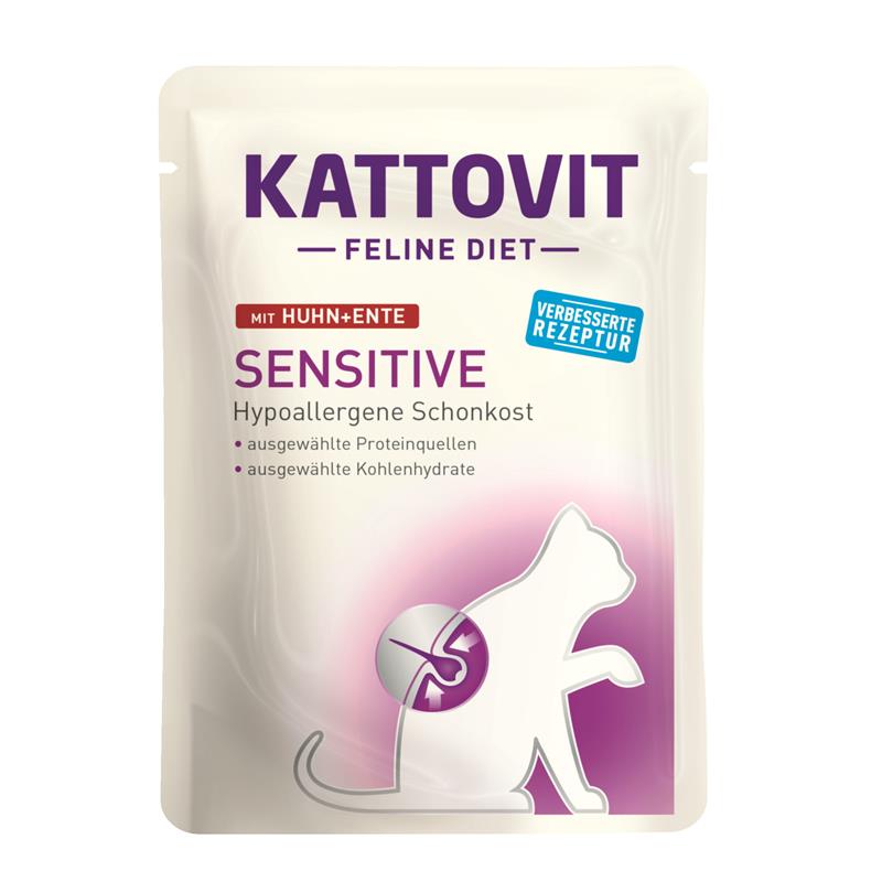 Kattovit PB Feline Diet Sensitive Huhn & Ente