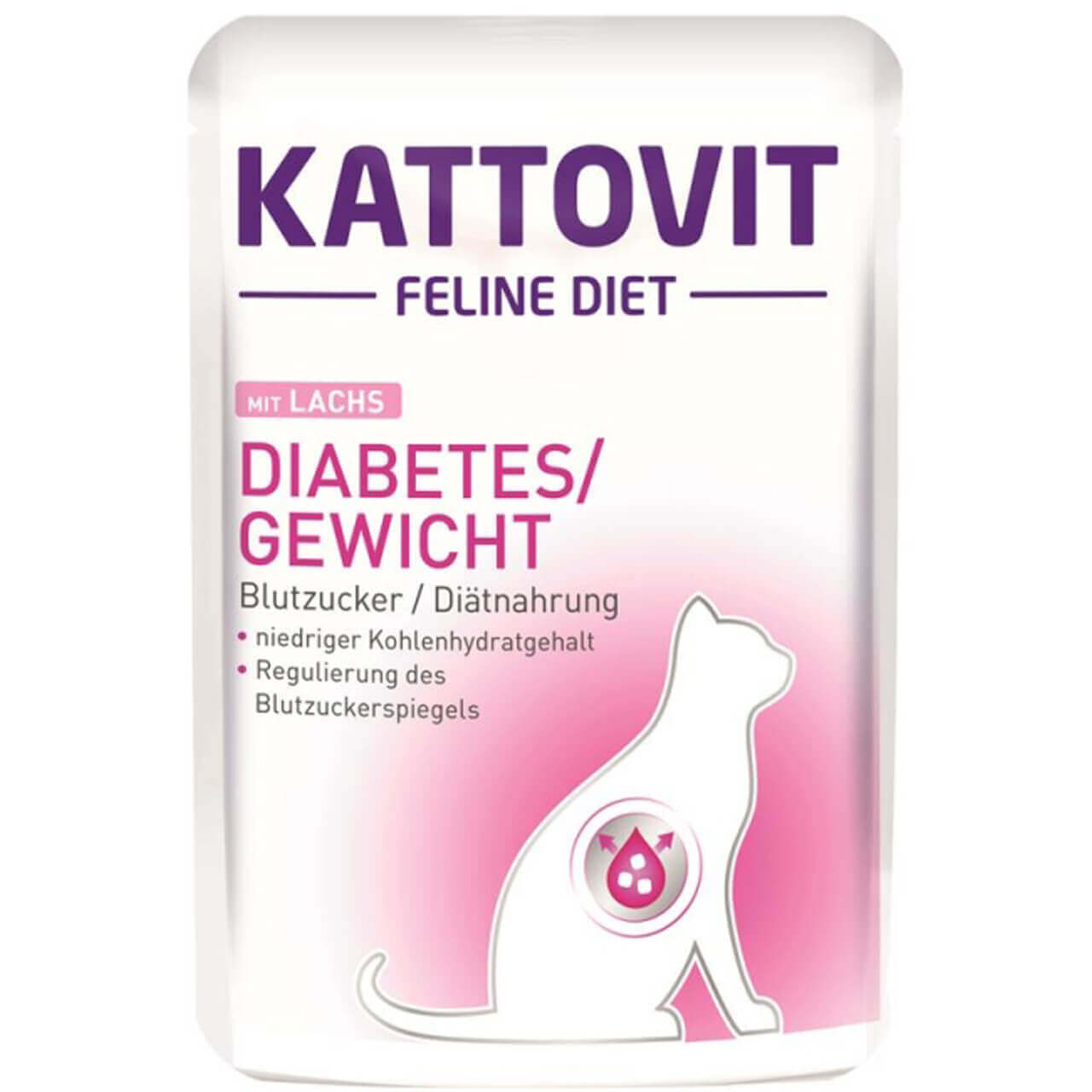 Kattovit PB Feline Diet Diabetes Lachs