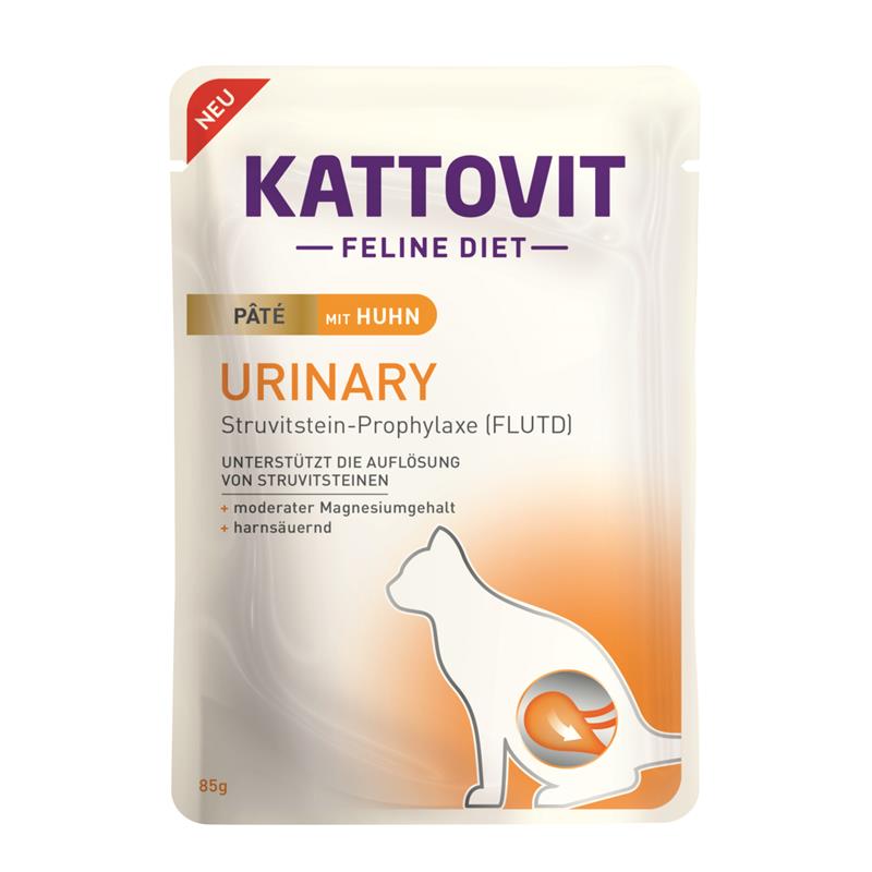 Kattovit PB Feline Urinary Pate mit Huhn