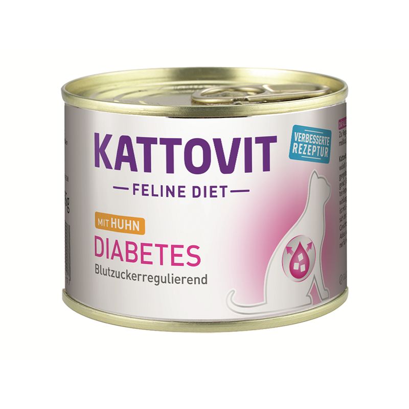 Kattovit Feline Diet Diabetes / Gewicht Huhn