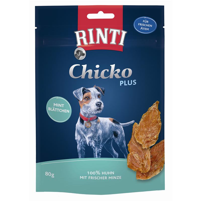 Rinti Extra Chicko Plus Mintblättchen mit Huhn