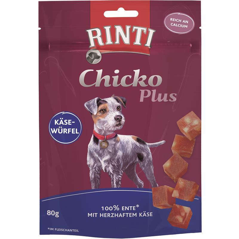 Rinti Chicko Käsewürfel mit Ente