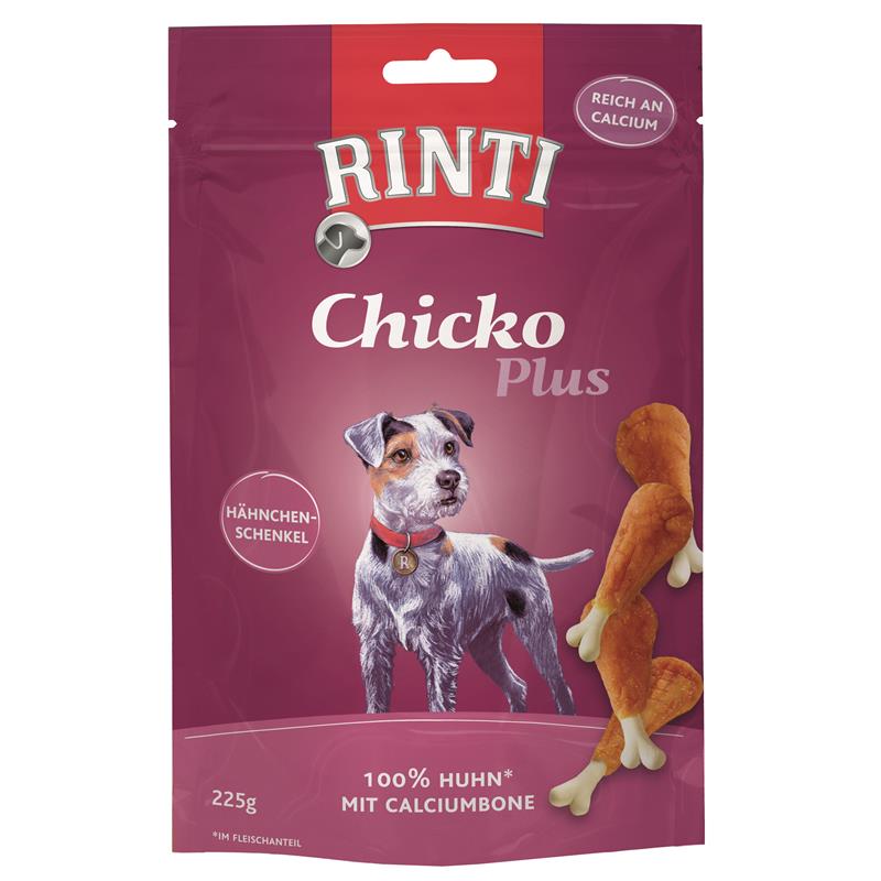 Rinti Chicko Plus Hähnchenschenkel mit Calciumbone