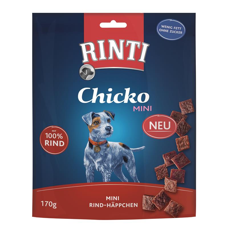 Rinti Chicko Mini Stückchen aus Rind - Vorratspack