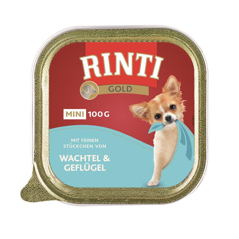 Rinti Gold Mini Wachtel & Geflügel