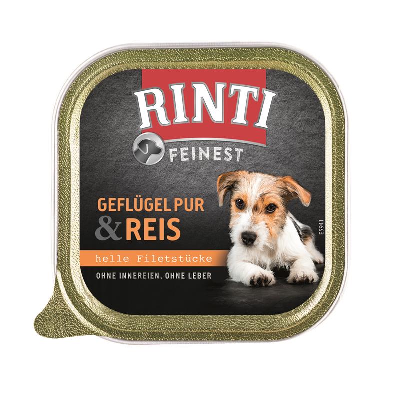 Rinti Feinest Geflügel Pur & Reis