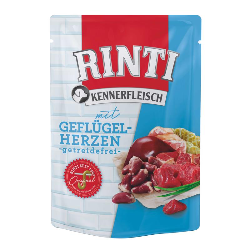 Rinti PB Kennerfleisch mit Geflügelherzen