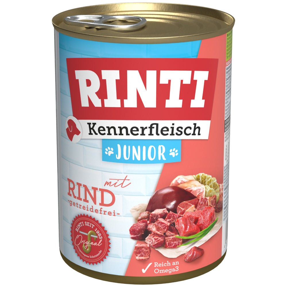 Rinti Kennerfleisch Junior mit Rind