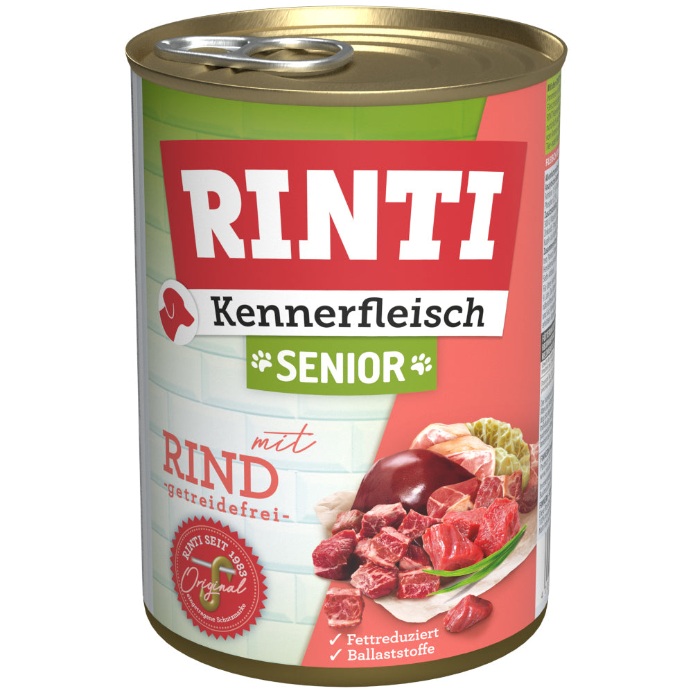 Rinti Kennerfleisch Senior mit Rind