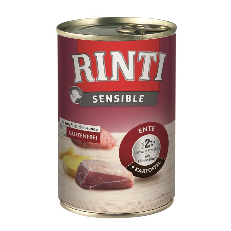 Rinti Sensible Ente + Kartoffel & Hühnerleber
