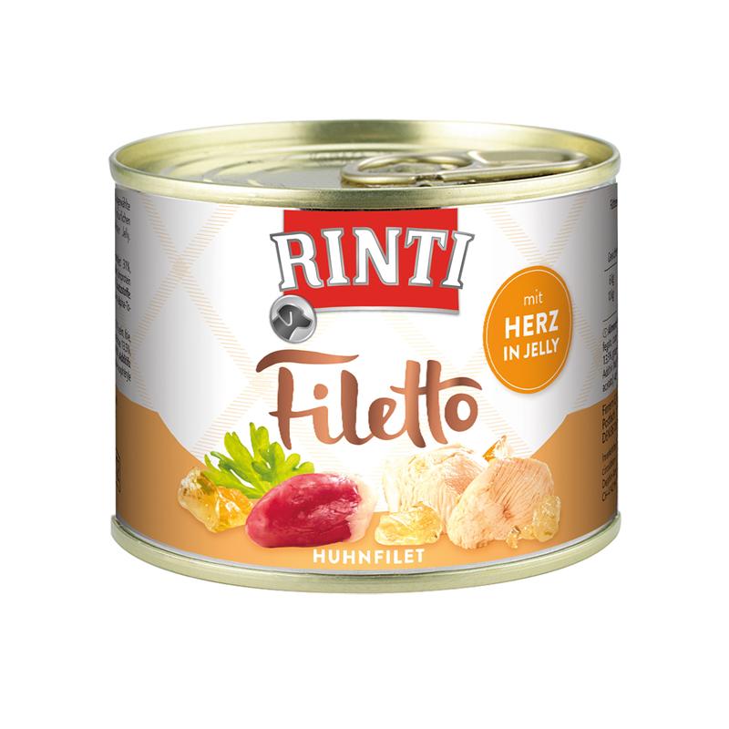 Rinti Filetto Huhn & Herz in Jelly