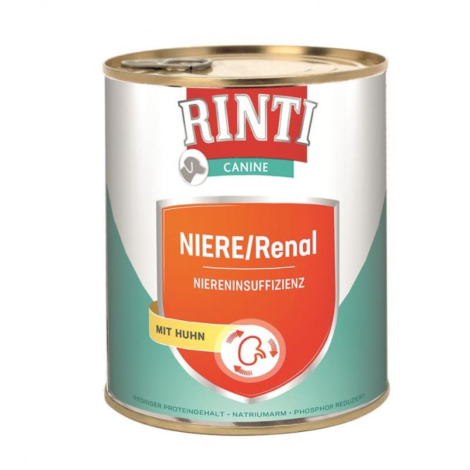 Rinti Canine Niere / Renal Huhn in 400g und 800g
