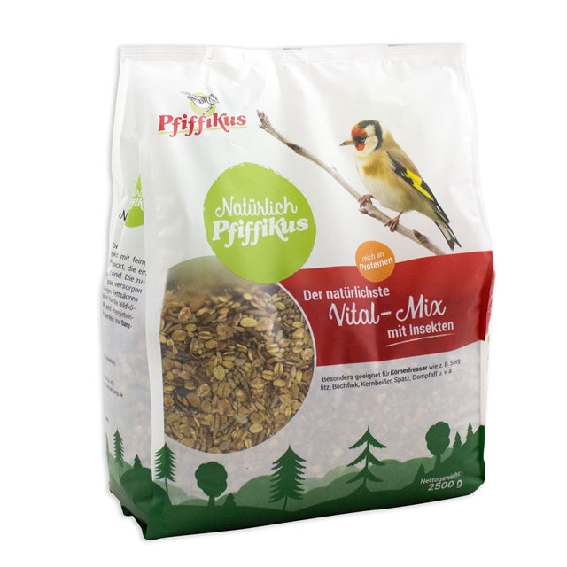 Natürlicher Vital Mix mit Insekten