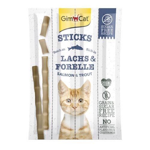 GimCat Sticks Lachs & Forelle