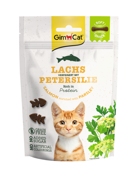 GimCat Soft Snacks Lachs mit Petersilie