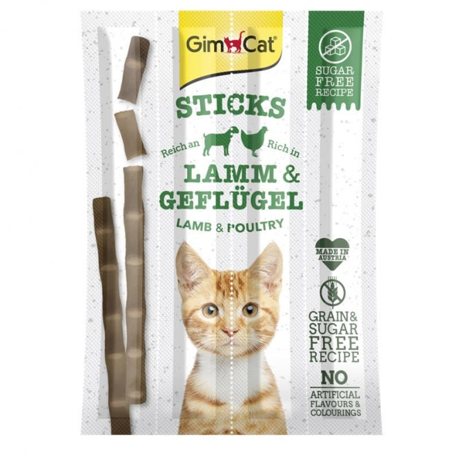 GimCat Sticks Lamm & Geflügel