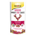 GimCat Superfood Immunity Duo - Snacks mit Wildgeschmack und Kaktusfeige