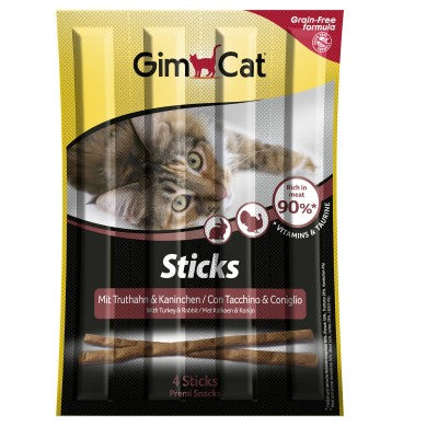 GimCat Sticks Truthahn & Kaninchen