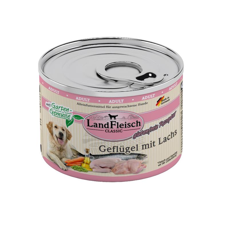 Dog Classic Geflügel + Lachs & Gartengemüse