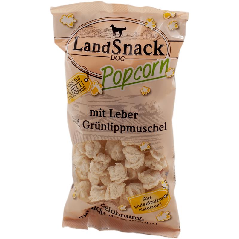 LandSnack Popcorn mit Leber & Grünlippmuschel
