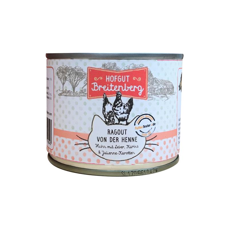 Hofgut Breitenberg Cat Ragout von der Henne