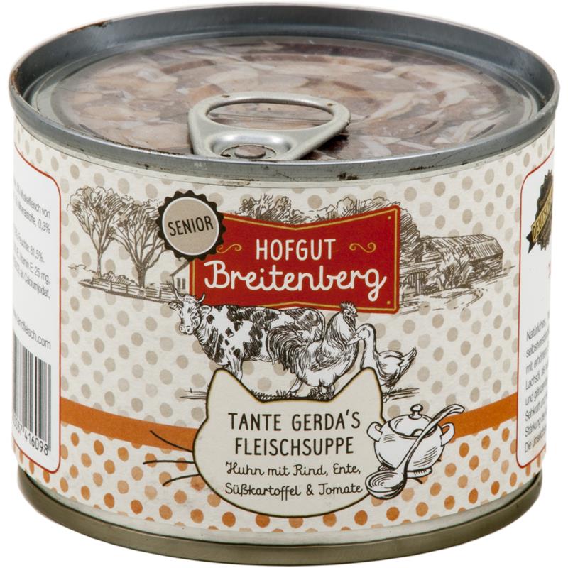 Hofgut Breitenberg Cat Senior Tante Gerdas Fleischsuppe