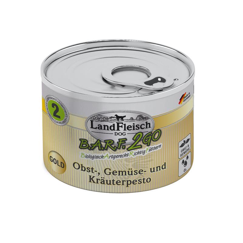 BARF 2GO Obst Gemüse und Kräuterpesto GOLD