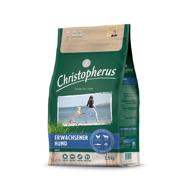 Christopherus Für erwachsene Hunde Geflügel, Lamm, Ei & Reis