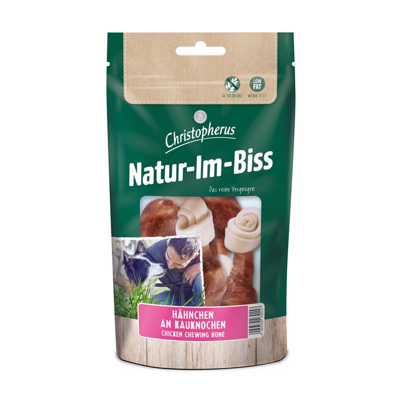 Christopherus Snack Hähnchen an Kauknochen