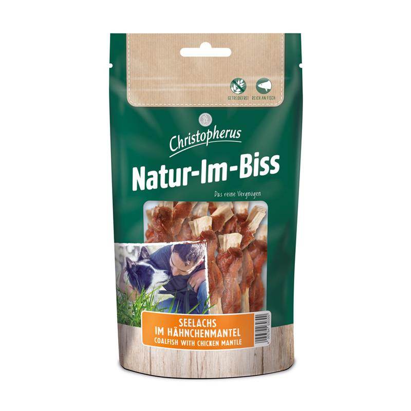 Christopherus Snack Seelachs im Hähnchenmantel