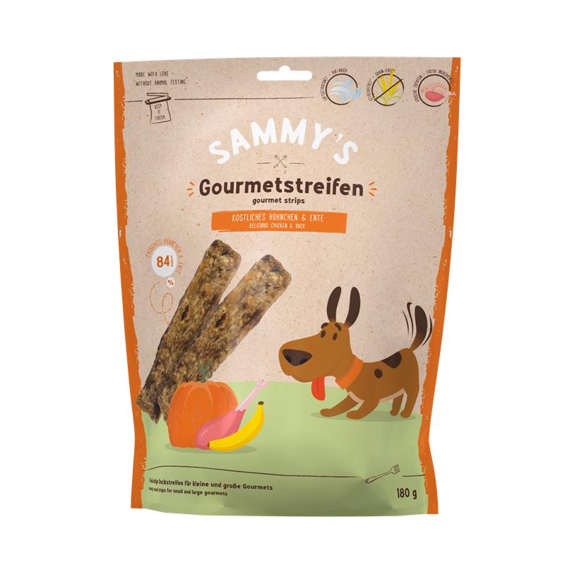 Bosch Sammys Gourmetstreifen Hühnchen & Ente