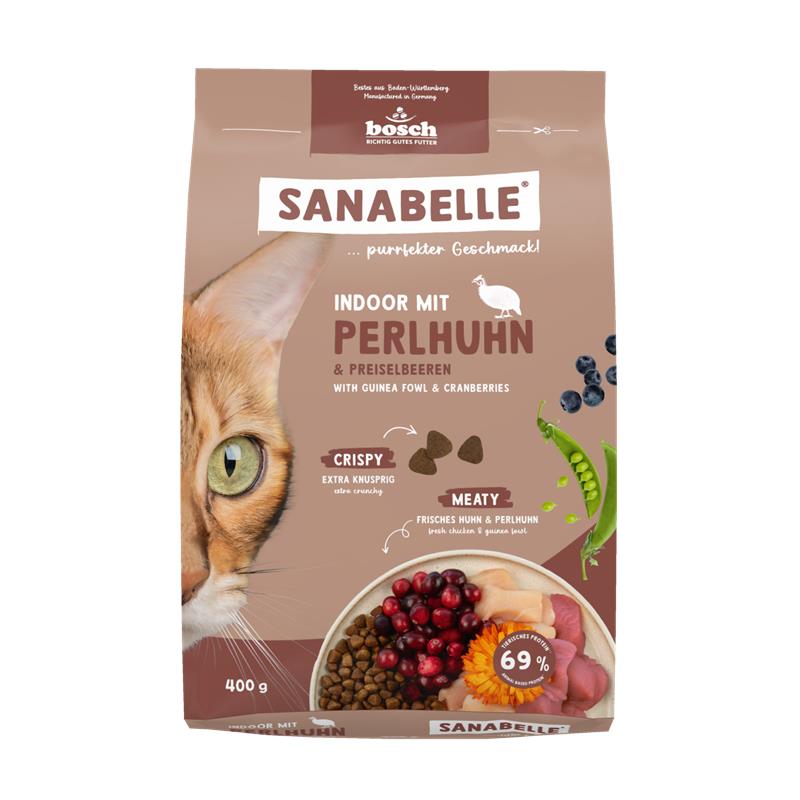 Sanabelle Indoor & Perlhuhn