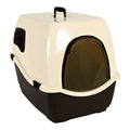 Trixie Katzentoilette Bill 1 F Schwarz Creme