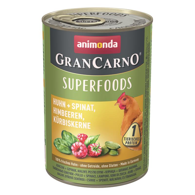 GranCarno Adult Superfood Huhn & Spinat