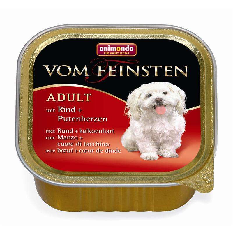 Vom Feinsten Adult Rind & Putenherzen