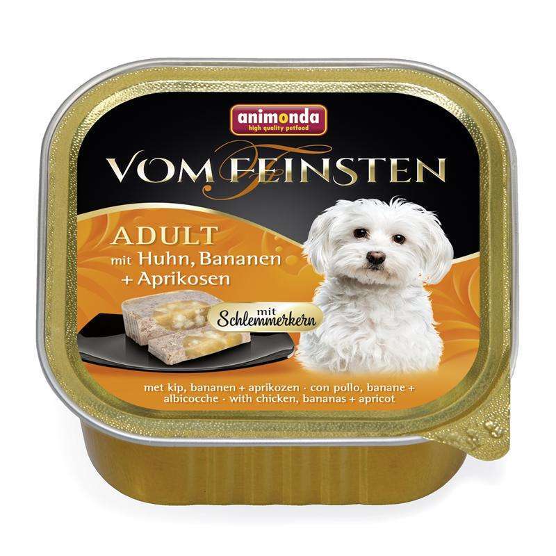 Vom Feinsten Schlemmerkern + Huhn + Bananen & Aprikosen