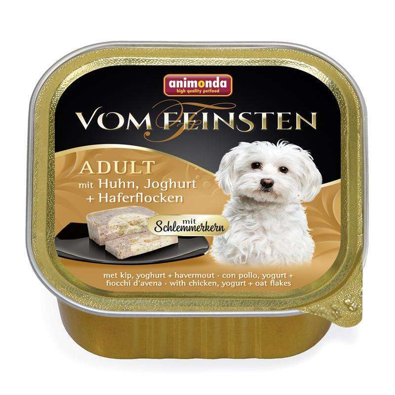 Vom Feinsten Schlemmerkern + Huhn + Joghurt & Haferflocken