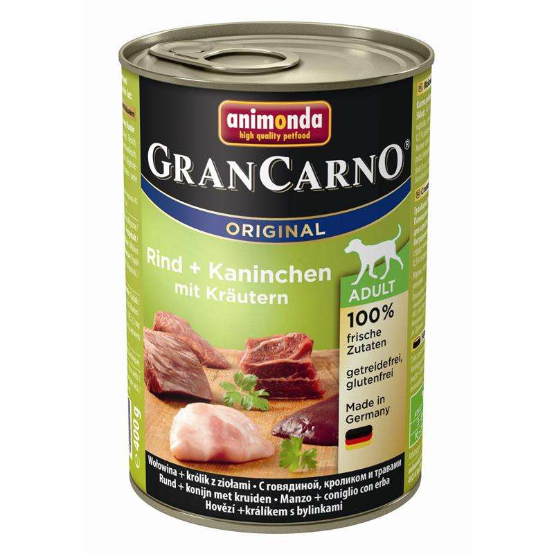 GranCarno Adult Rind & Kaninchen + Kräutern