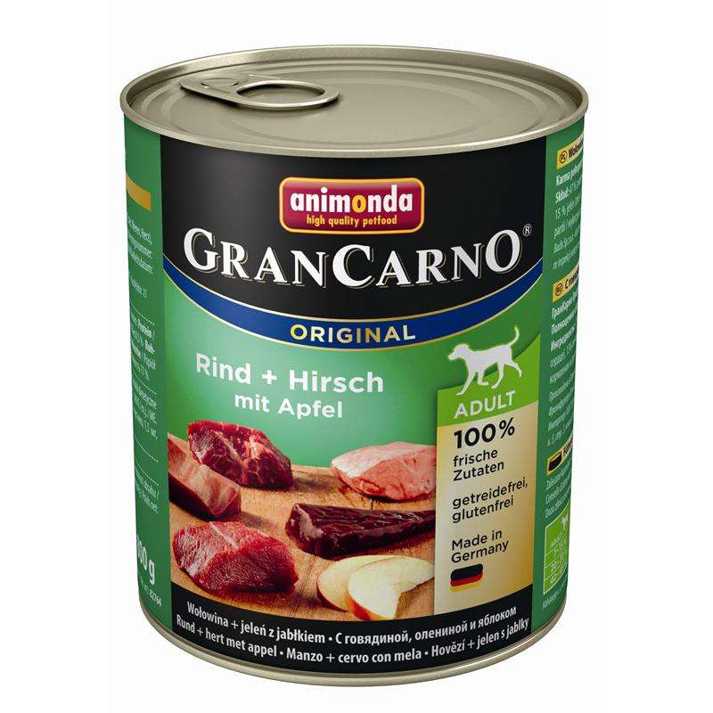 GranCarno Adult Rind + Hirsch & Apfel