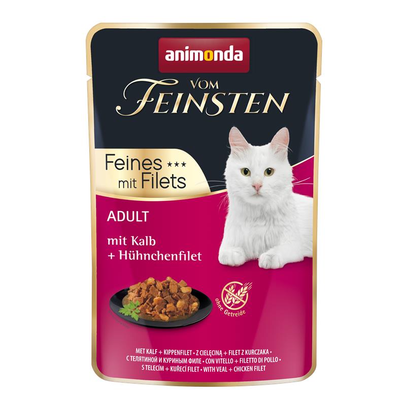 Animonda Vom Feinsten Cat Adult Kalb & Hühnchenfilet