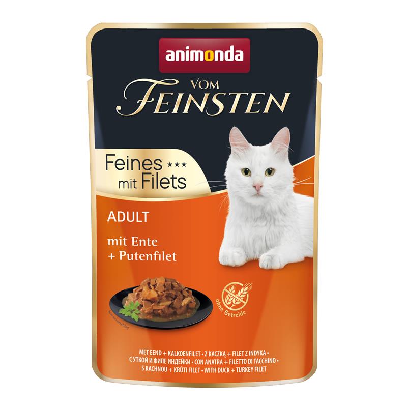 Animonda Vom Feinsten Cat Adult Ente & Putenfilet