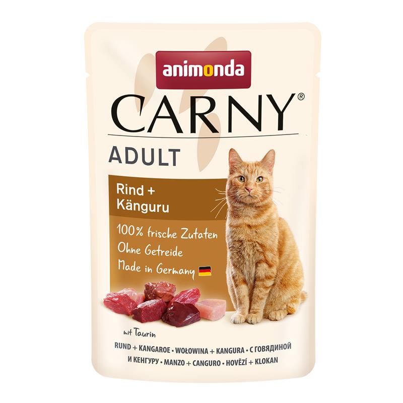 Animonda Carny PB Adult Rind + Känguru