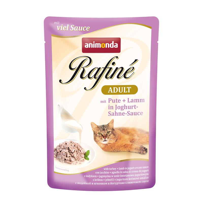 Animonda Rafine Soupe Pute + Lamm mit Joghurt - Sahnesauce